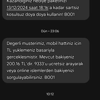 Yüklenen TL'nin Aniden İnternete Gitmesi