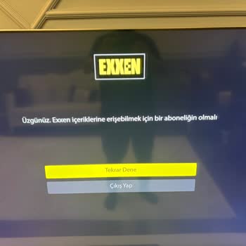 Exxen Üyeliği Ve TV Uygulama Sorunları