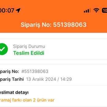 Migros Sanal Market Teslimat Sorunu