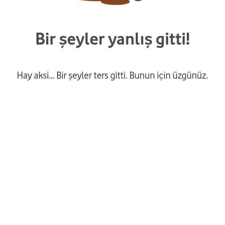 Vodafone Çark Hakkı Kullanımında Sürekli Hata