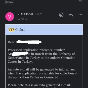 VFS Hollanda: Pasaport Sürecindeki Karmaşa Ve İletişim Eksikliği