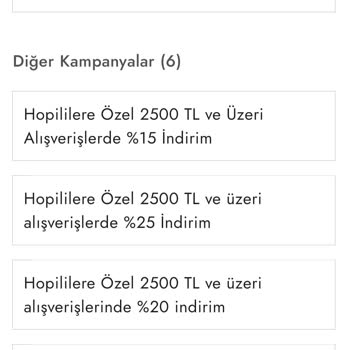 Hopi Uygulamasında Kampanya Sorunu