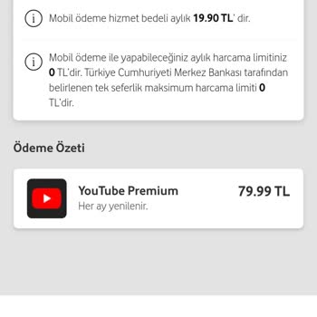 Vodafone'un Hediye Youtube Premium Kampanyasında Yaşanan Sorunlar