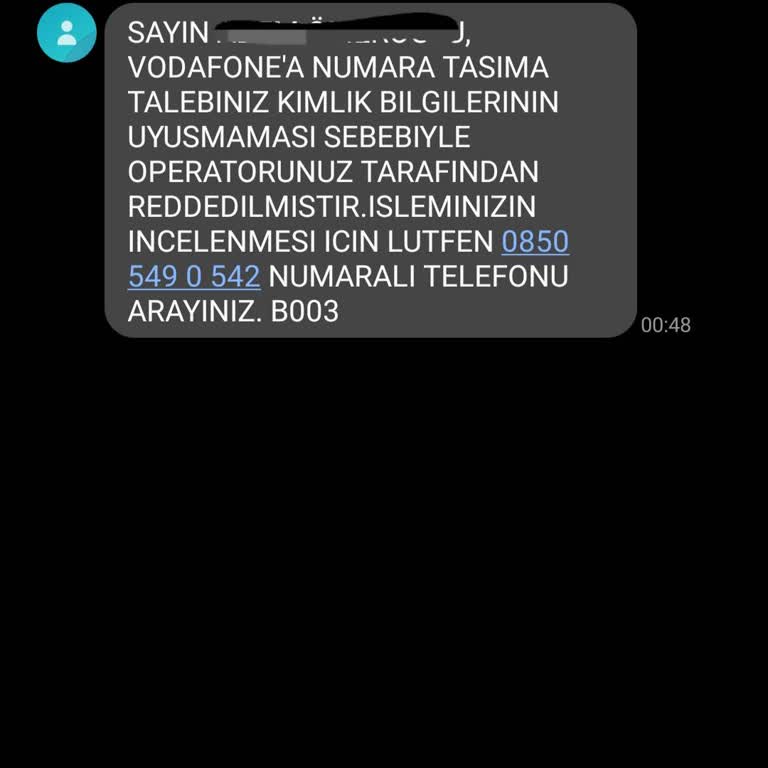 Numara Taşıma Sürecinde Kimlik Uyuşmazlığı Ve İletişim Sorunu