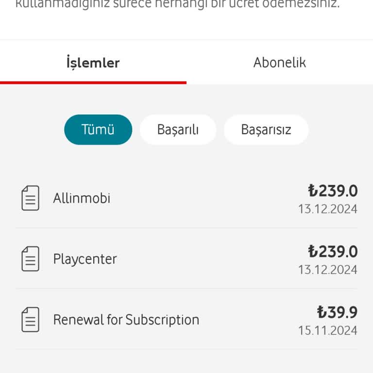 İzinsiz Aboneliklerle Fatura Şoku