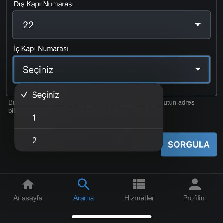 Daire Numarası Sorunu Nedeniyle Su Aboneliği Yapılamıyor