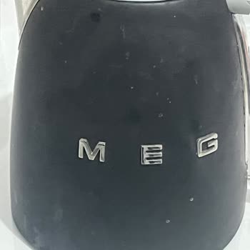 Smeg Mat Siyah Kettle Kalite Sorunu