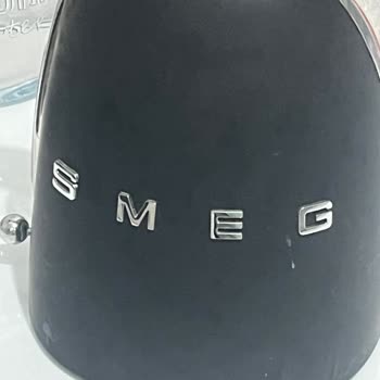 Smeg Mat Siyah Kettle Kalite Sorunu