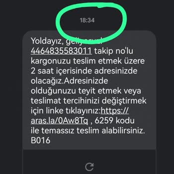 Aras Kargo'nun Yanlış Adres Beyanı Ve Teslimat Sorunu