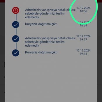 Aras Kargo'nun Yanlış Adres Beyanı Ve Teslimat Sorunu