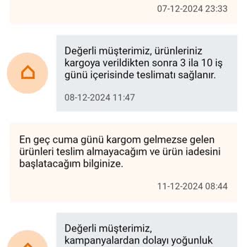 Koçtaş'tan Sipariş Verdiğim Ürünler Teslim Edilmedi
