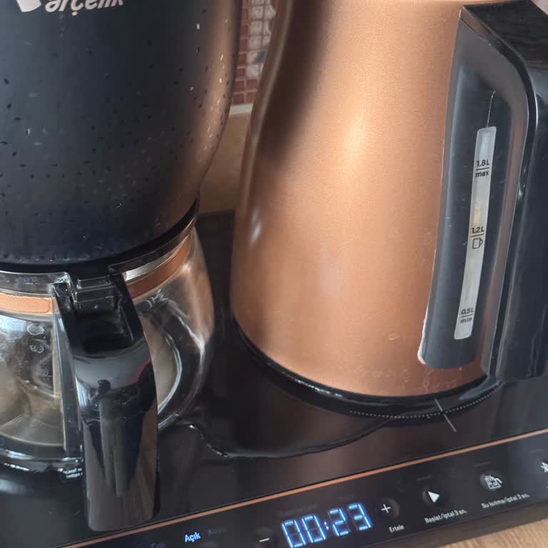 Arçelik Gurme Çay Makinesi: Sürekli Arızalar Ve Hayal Kırıklığı