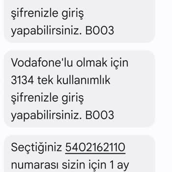 Vodafone'da Hatalı Hat Kısıtlaması Ve İcra Şoku