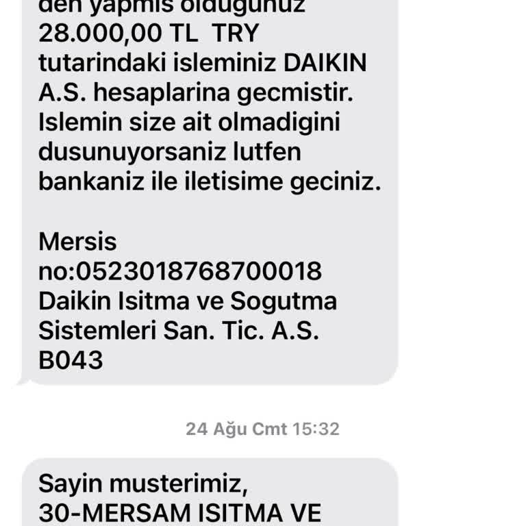 Daikin Klima Garanti Sürecinde Yaşanan Sorunlar