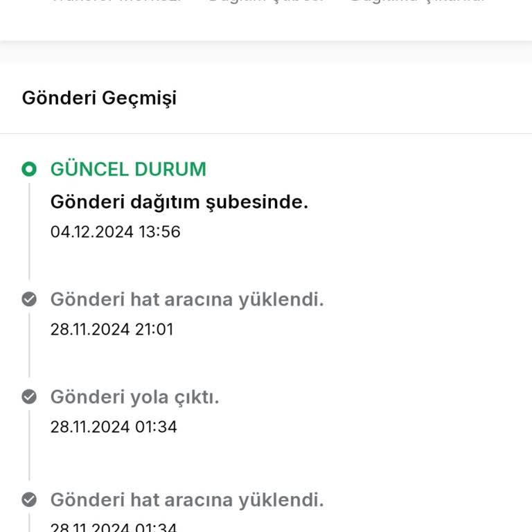 Trendyol Siparişim 10 Gündür Kayıp Ve Şube Telefonları Cevapsız