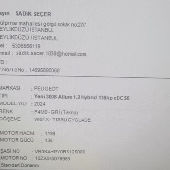 Peugeot Türkiye'den Teslimat Ve İletişim Sorunu