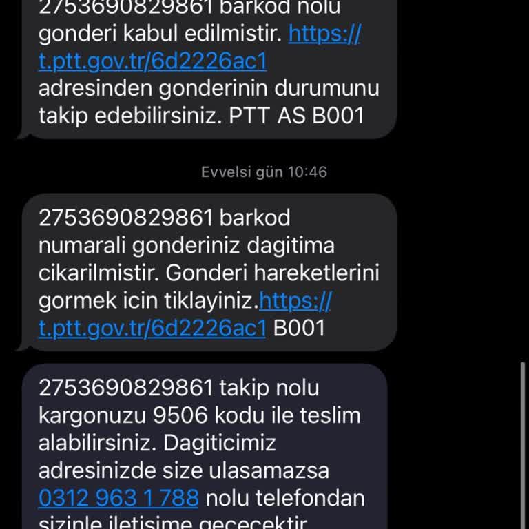 Kuşadası PTT Kargo Teslimat Sorunu