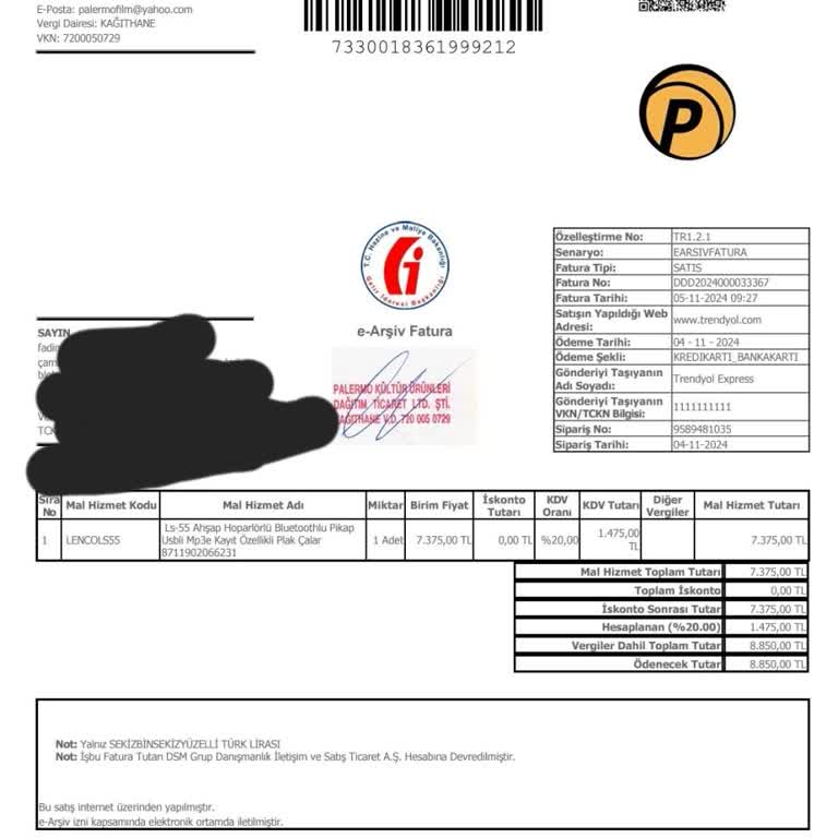 Trendyol'dan Aldığım Bozuk Plak Çalar İçin İade Mücadelesi