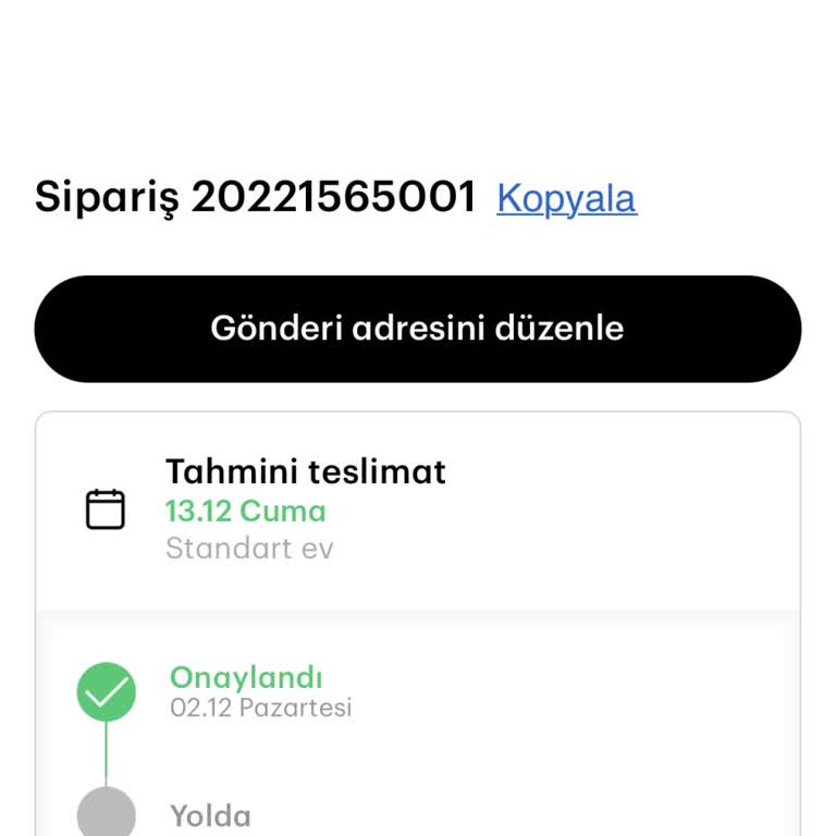 Siparişin Teslimatında Belirsizlik Ve İletişim Eksikliği