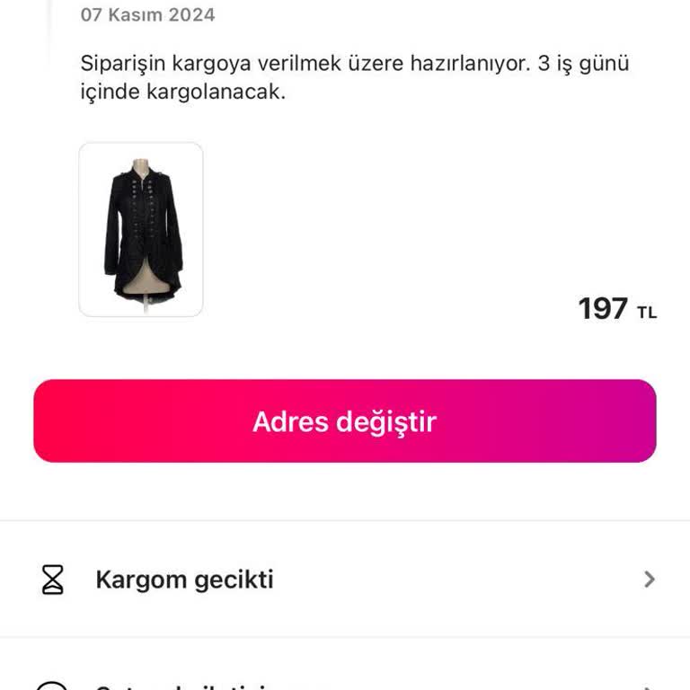 Gardrops'ta Kaybolan Ürün Ve Yetersiz Müşteri Hizmetleri