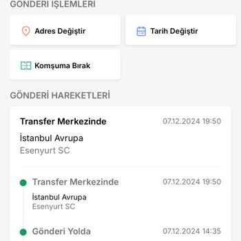 Trendyol Express Kayıp Kargom İçin Yetersiz Çözüm Ve Bilgilendirme