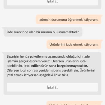 Trendyol'da Yıl Boyunca Bekleyen Sipariş Ve İptal Sorunu
