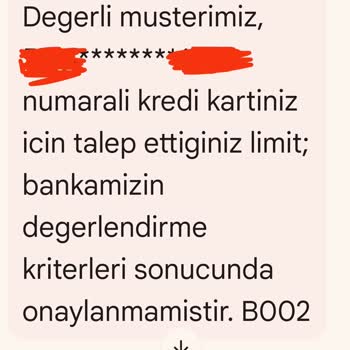 Kuveyt Türk'te Limit Artışı Ve Kart Başvurusu Hayal Kırıklığı