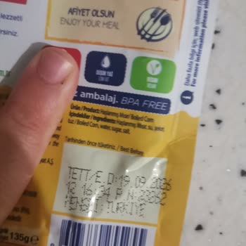 Yayla Marka Süt Mısır Ürününde Ekşi Tat Ve Koku Sorunu