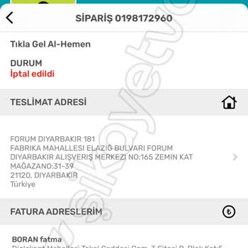 Watsons'tan Tıkla Gel Al Hizmetinde Hayal Kırıklığı