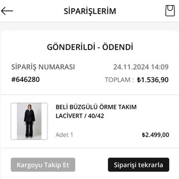 Eksik Gönderilen Ürün Ve İade Sorunu
