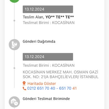 Yanlış Teslimat Sorunu