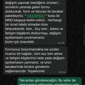 Markadan Gelen Hasarlı Ürünler ve İletişim Sorunları