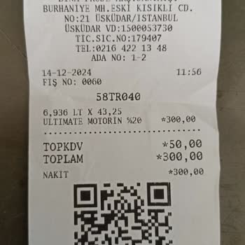 Dökülen Yakıt Ve İlgisiz Hizmet