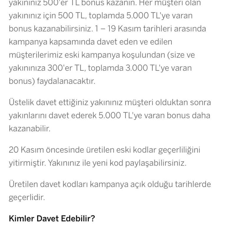 Garanti Bankası'nın Tutarsız Bonus Sözü