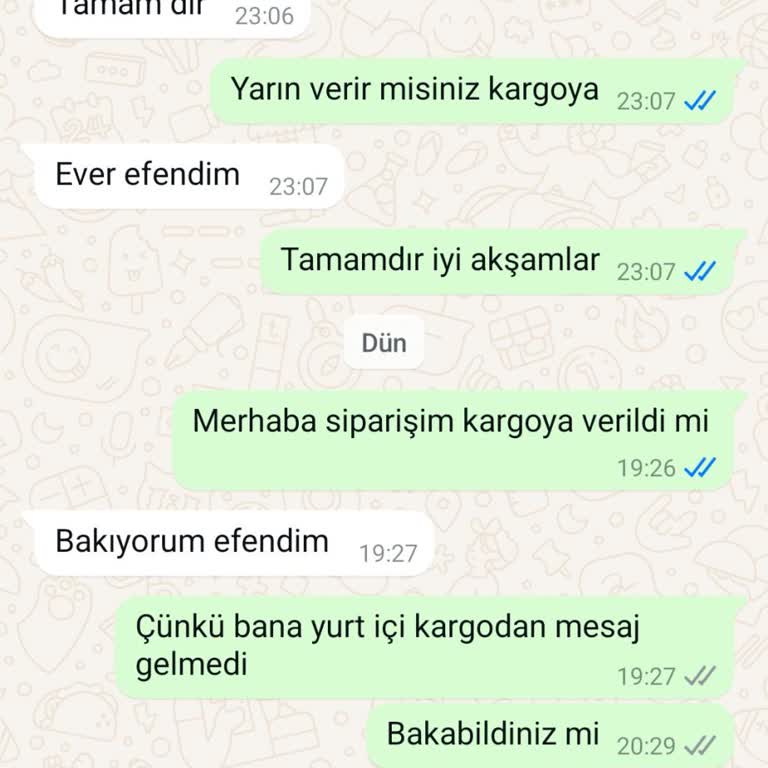 İletişim Sorunları Ve Sipariş Takibi