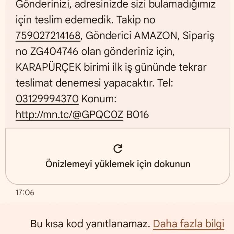 Kargo Teslimatında Yanıltıcı Bilgilendirme