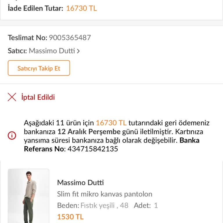 Trendyol'un İptal Edilen Siparişleriyle Mahcubiyet