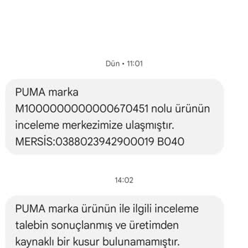 Puma Ayakkabıda Kalitesiz Malzeme Sorunu