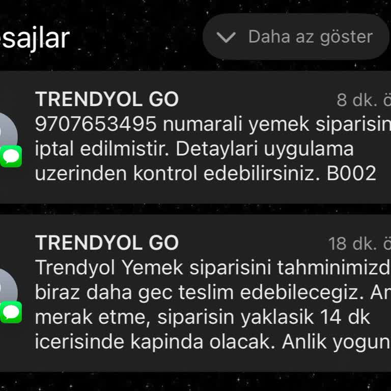 Trendyol GO Siparişimde Hatalı Adres Yanıltmacası Ve Müşteri Hizmetleri Fiyaskosu