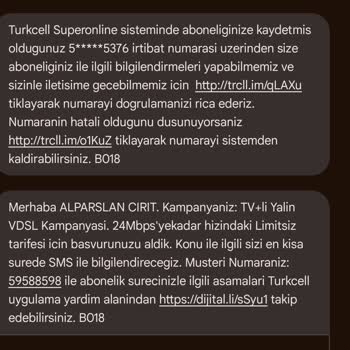 Yanlış Abonelik İşlemleri Ve Hatalı Hız Sorunu