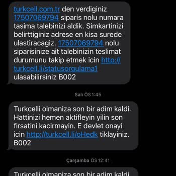 Turkcell Hat Taşıma Sürecinde Yaşanan Sorunlar Ve İletişim Engelleri