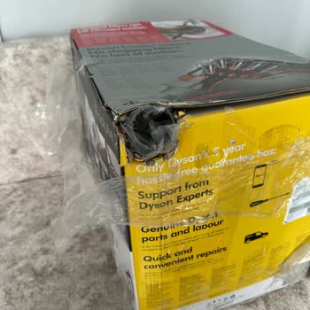 Hasarlı Kutuda Gelen Dyson Ürününe Çözüm Bulunamıyor