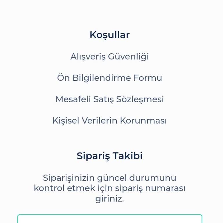 Sipariş Takip Numarası Eksikliği Ve Gecikme