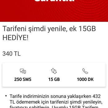 Vodafone'un Fiyat Politikası Ve Adaletsizlik