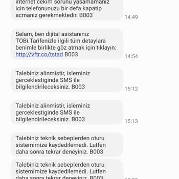 Vodafone'un Onaysız Faturasız Hatta Geçiş İşlemi