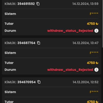 Çekim İşlemlerinde Yaşanan Sorun Ve Müşteri Hizmetleri İlgisizliği