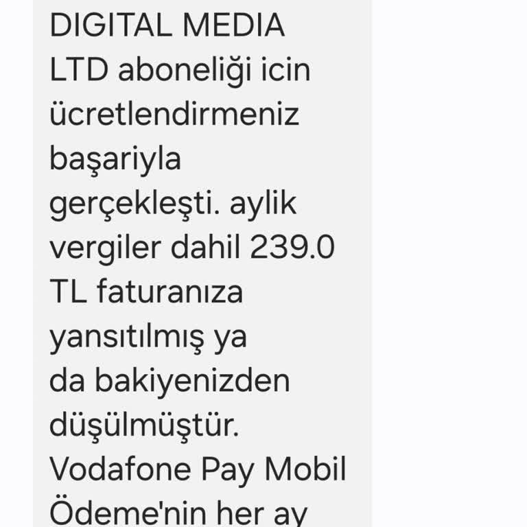 İzinsiz Abonelik Ve Haksız Ücretlendirme