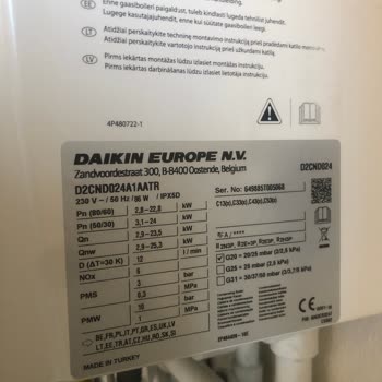 Daikin Kombi Arızası Ve Yetersiz Müşteri Hizmeti