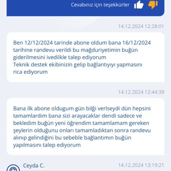 Eksik Bilgilendirme Ve Geciken Bağlantı Sorunu