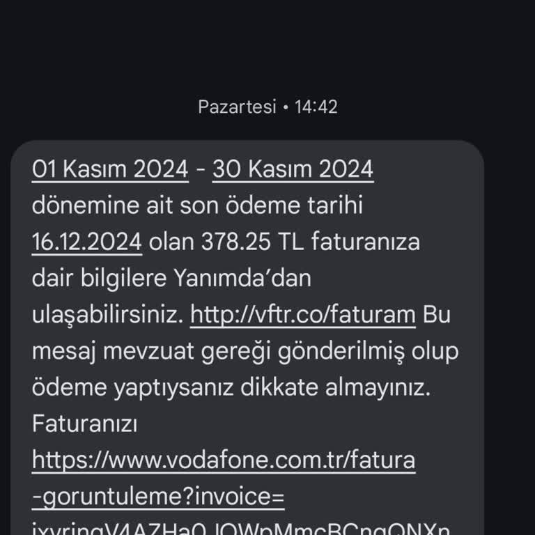 Yanlış Fatura Ve İletişim Sorunu